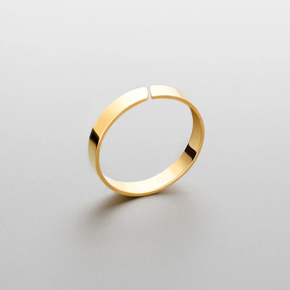 VERSTELLBARER MINIMALISTISCHER RING